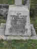 Inscription on grave stone