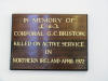 Memorial to G. C. Bristow